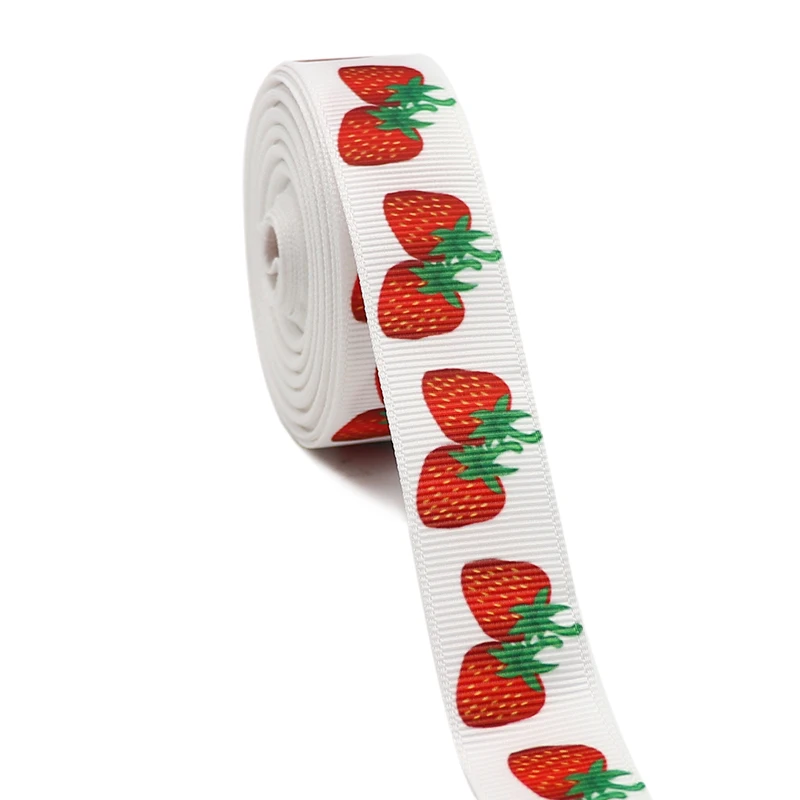 50 Yards 7/8" (22mm) Fruit Printed Grosgrain Ribbons For Hair Bows DIY Handmade Materials Y2020123103
50 Yards 7/8" (22mm) Fruit Printed Grosgrain Ribbons For Hair Bows DIY Handmade Materials Y2020123103