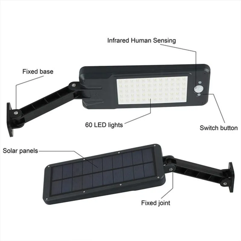 Solar Light Porch Wall Lamp Waterproof Energy Saving Motion Powered Street Outdoor Sensor Pir Light Solar Sunlight Lamp Gar Q8G8
Solar Light Porch Wall Lamp Waterproof Energy Saving Motion Powered Street Outdoor Sensor Pir Light Solar Sunlight Lamp Gar Q8G8