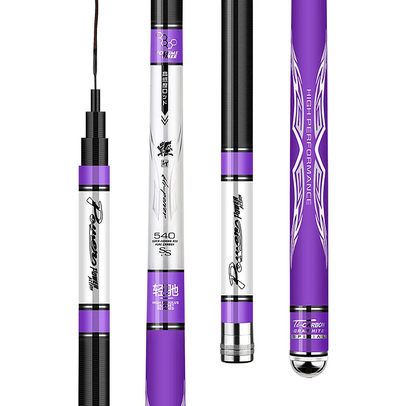 New Taiwan telescopic pole3.6/3.9/4.5/4.8/5.4/5.7/6.3/7.2 meters high carbon super hard ultra light 28-37 Tune hand fishing rod
New Taiwan telescopic pole3.6/3.9/4.5/4.8/5.4/5.7/6.3/7.2 meters high carbon super hard ultra light 28-37 Tune hand fishing rod