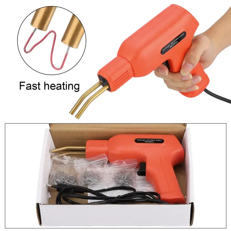 PVC Repairing Welding Machine Plastics Welders Garage Tool Hot Staplers Machine Staple Car Bumper Repairing Stapler Welding Tool
PVC Repairing Welding Machine Plastics Welders Garage Tool Hot Staplers Machine Staple Car Bumper Repairing Stapler Welding Tool