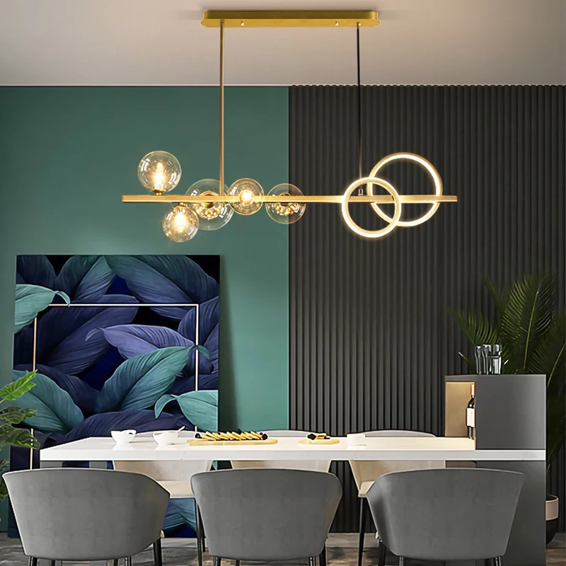 Kitchen Lighting New Chandelier Lamp Dining Room Bar Loft Industrial Suspension G9 Creative Home Glass Bubble Indoor Lights
Kitchen Lighting New Chandelier Lamp Dining Room Bar Loft Industrial Suspension G9 Creative Home Glass Bubble Indoor Lights