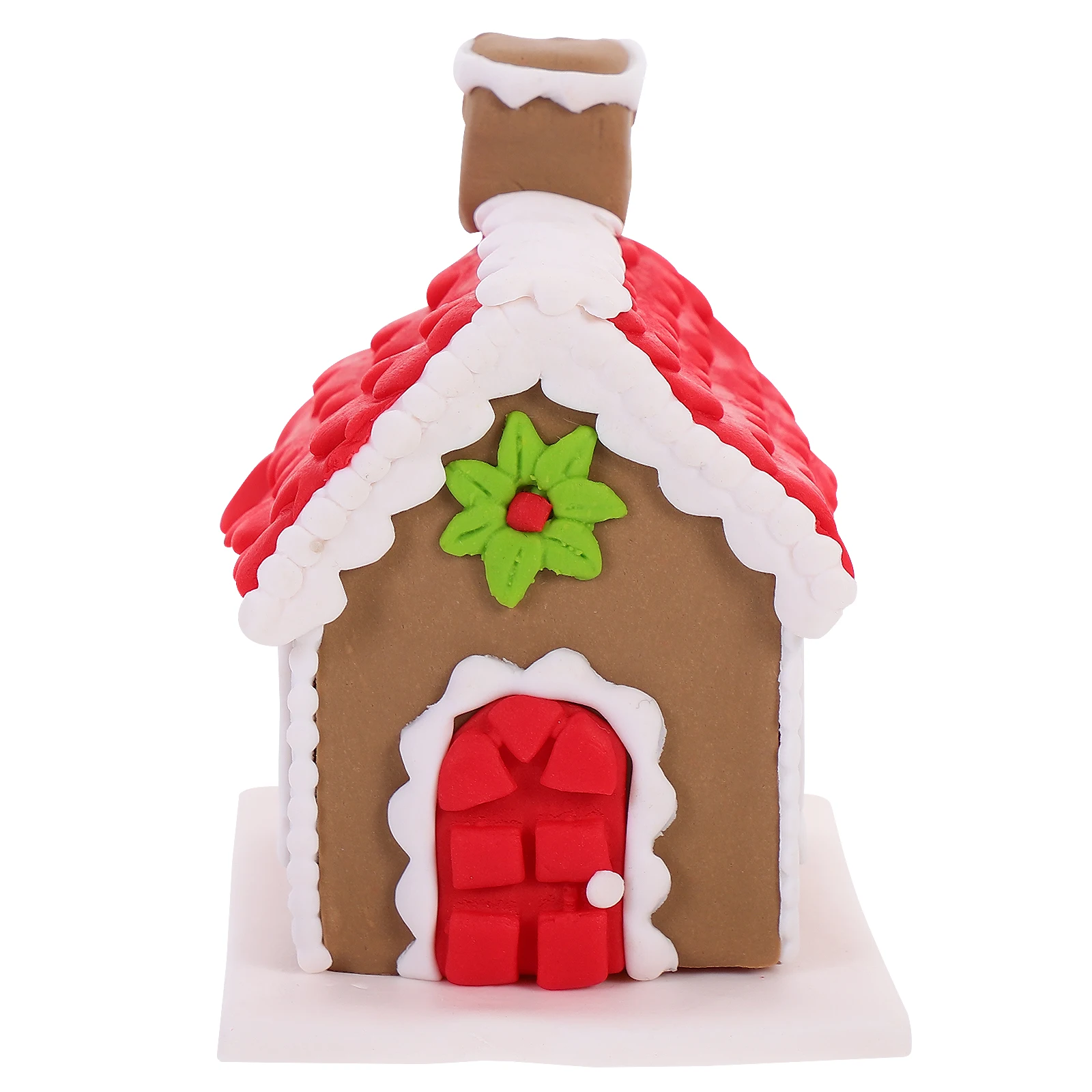 1 шт. Рождественское украшение в форме домика, полимерная глина, ремесла, украшение для дома
1 шт. Рождественское украшение в форме домика, полимерная глина, ремесла, украшение для дома