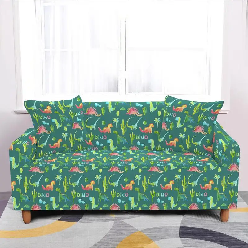 Cartoons 1/2/3 Seater Stretch Sofa Cover Dinosaur Slipcovers Elastic All-inclusive Couch Case for Different Shape
Cartoons 1/2/3 Seater Stretch Sofa Cover Dinosaur Slipcovers Elastic All-inclusive Couch Case for Different Shape