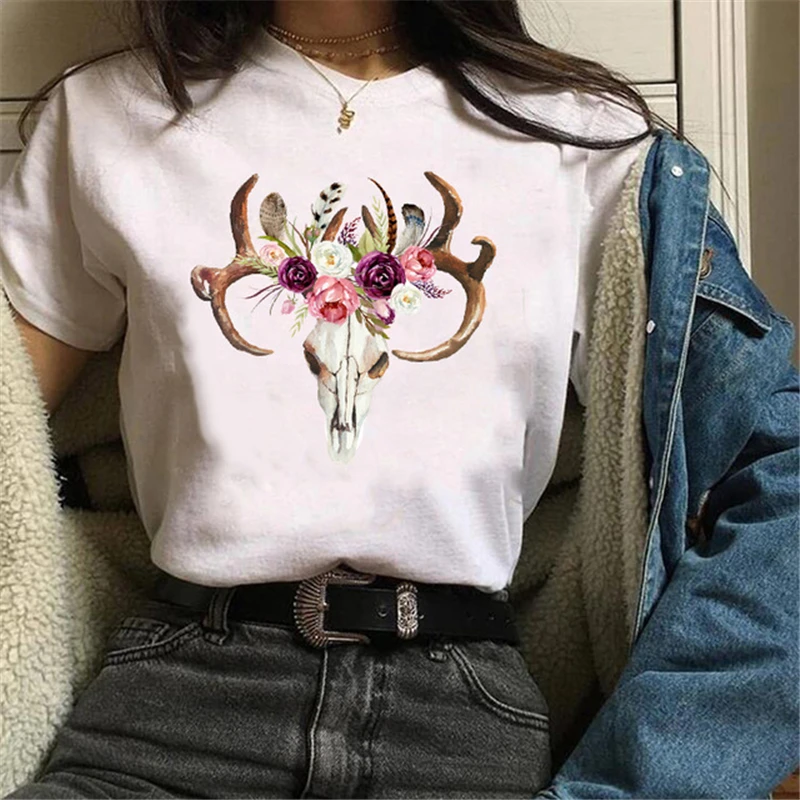 ZOGANKIN Female Summer Short Sleeve T Shirt Women Clothes Lady Tees Flowers Skull Graphic Printed Cute 90s Style Fashion Tops
ZOGANKIN Female Summer Short Sleeve T Shirt Women Clothes Lady Tees Flowers Skull Graphic Printed Cute 90s Style Fashion Tops