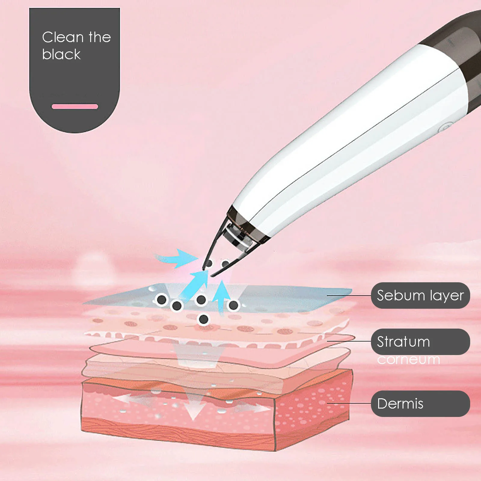 Electric Blackhead Remover Nose Cleaner Deep With 6 Suckers Pore Removal Vacuum Suction Women Face Beauty Cleaner Skin Tool 2021
Electric Blackhead Remover Nose Cleaner Deep With 6 Suckers Pore Removal Vacuum Suction Women Face Beauty Cleaner Skin Tool 2021
