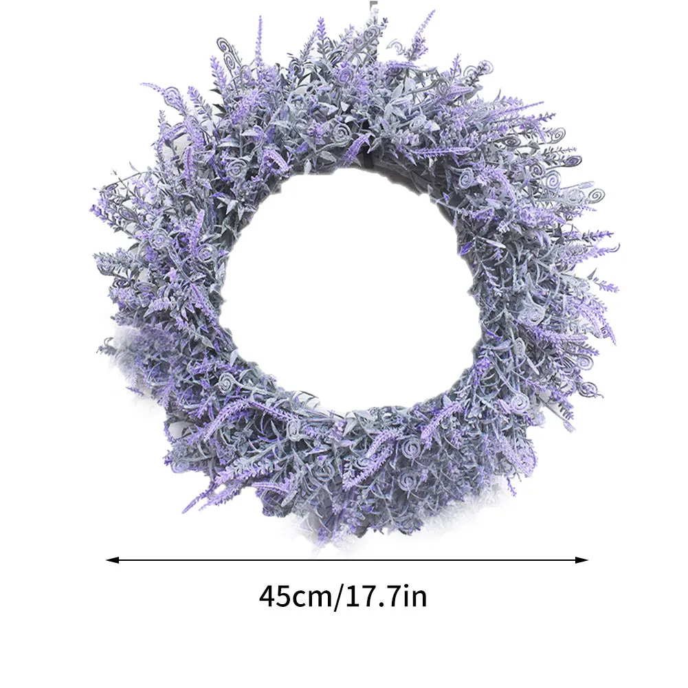 Door Wreath Lavender Flower Garland Artificial Hanging Decoration For Home Wall Window Wedding Birthday Party Festival Backdrop
Door Wreath Lavender Flower Garland Artificial Hanging Decoration For Home Wall Window Wedding Birthday Party Festival Backdrop