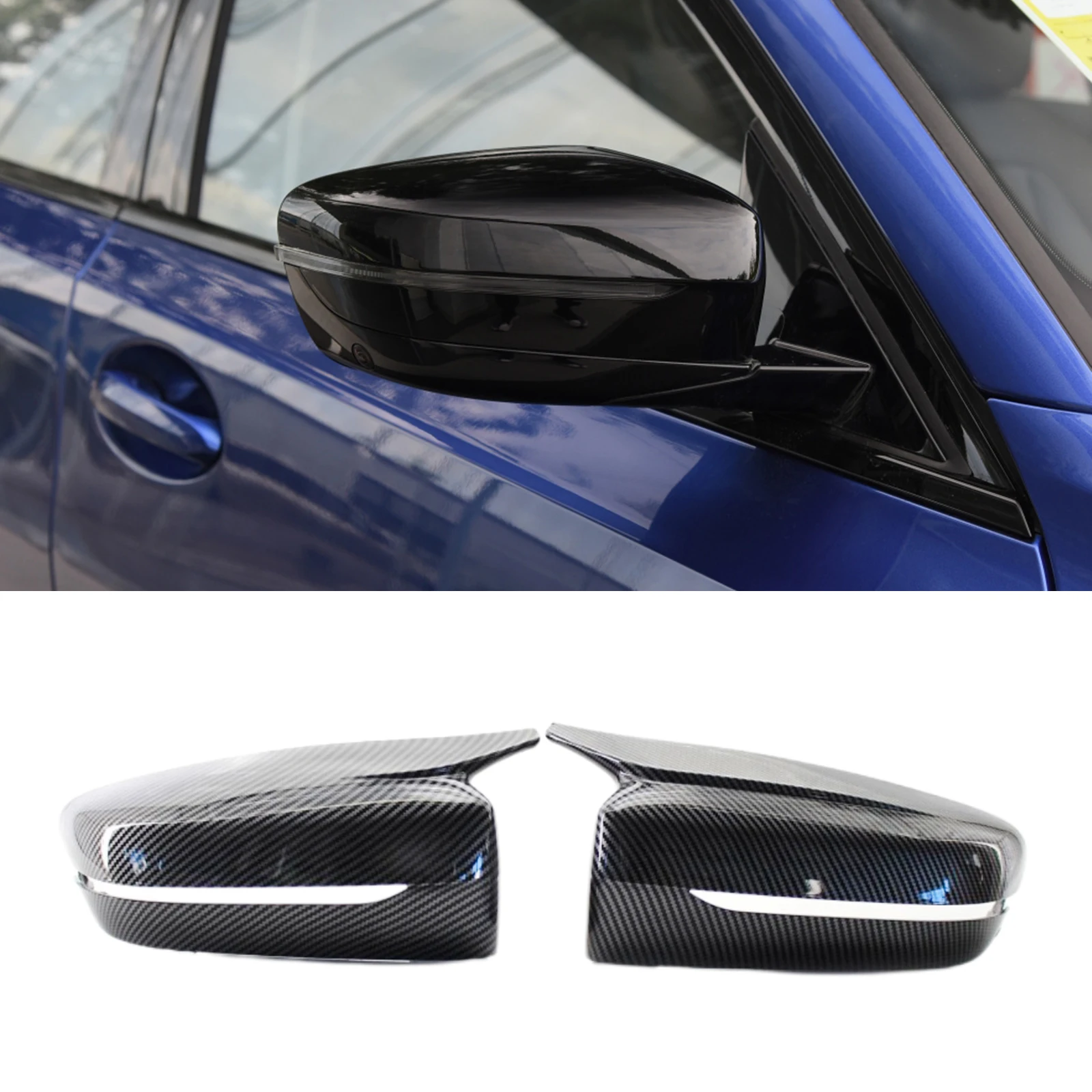 1 PAIR Rear View Side Mirror Cover Shell Housing for G20 G21 G30 G11 LCI G12 G15 2017 2018 2019
1 PAIR Rear View Side Mirror Cover Shell Housing for G20 G21 G30 G11 LCI G12 G15 2017 2018 2019