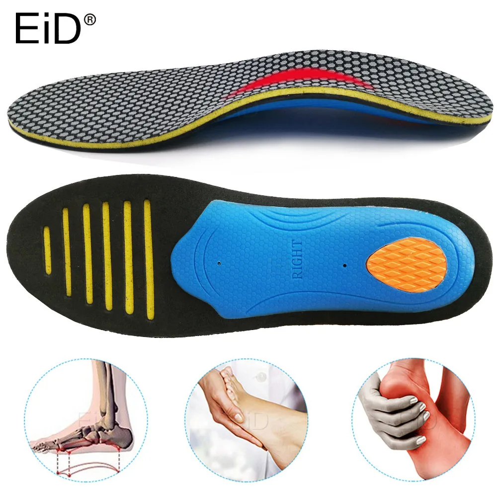 

EiD High Quality EVA Orthotic Insole For Flat Feet 3D Arch Support Orthopedic Shoes Sole Insoles For Men And Women Shoe Pads