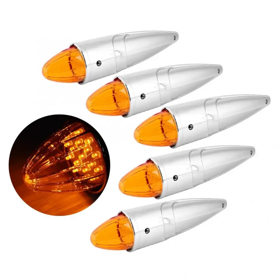5pcs/set 17LED Amber Truck Roof Cab Marker Light Bright Waterproof Lamp Fit for Peterbilt truck accessories
5pcs/set 17LED Amber Truck Roof Cab Marker Light Bright Waterproof Lamp Fit for Peterbilt truck accessories