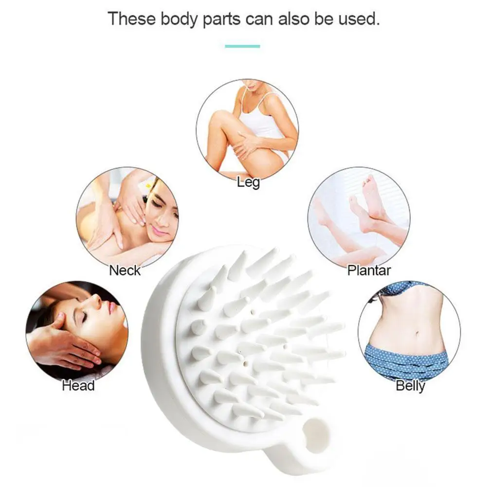 Shampoo Brush And Silicone Scalp Massage Comb Gently Cleans Dirt And Exfoliates To Promote Blood Circulation In The Head
Shampoo Brush And Silicone Scalp Massage Comb Gently Cleans Dirt And Exfoliates To Promote Blood Circulation In The Head