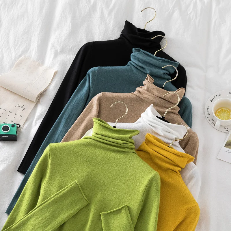 Turtleneck Women Sweaters 2021 Autumn Winter Sweater Knitted Pullover Long Sleeve Woman Sweaters Tops Soft Jumper Pull Femme
Turtleneck Women Sweaters 2021 Autumn Winter Sweater Knitted Pullover Long Sleeve Woman Sweaters Tops Soft Jumper Pull Femme