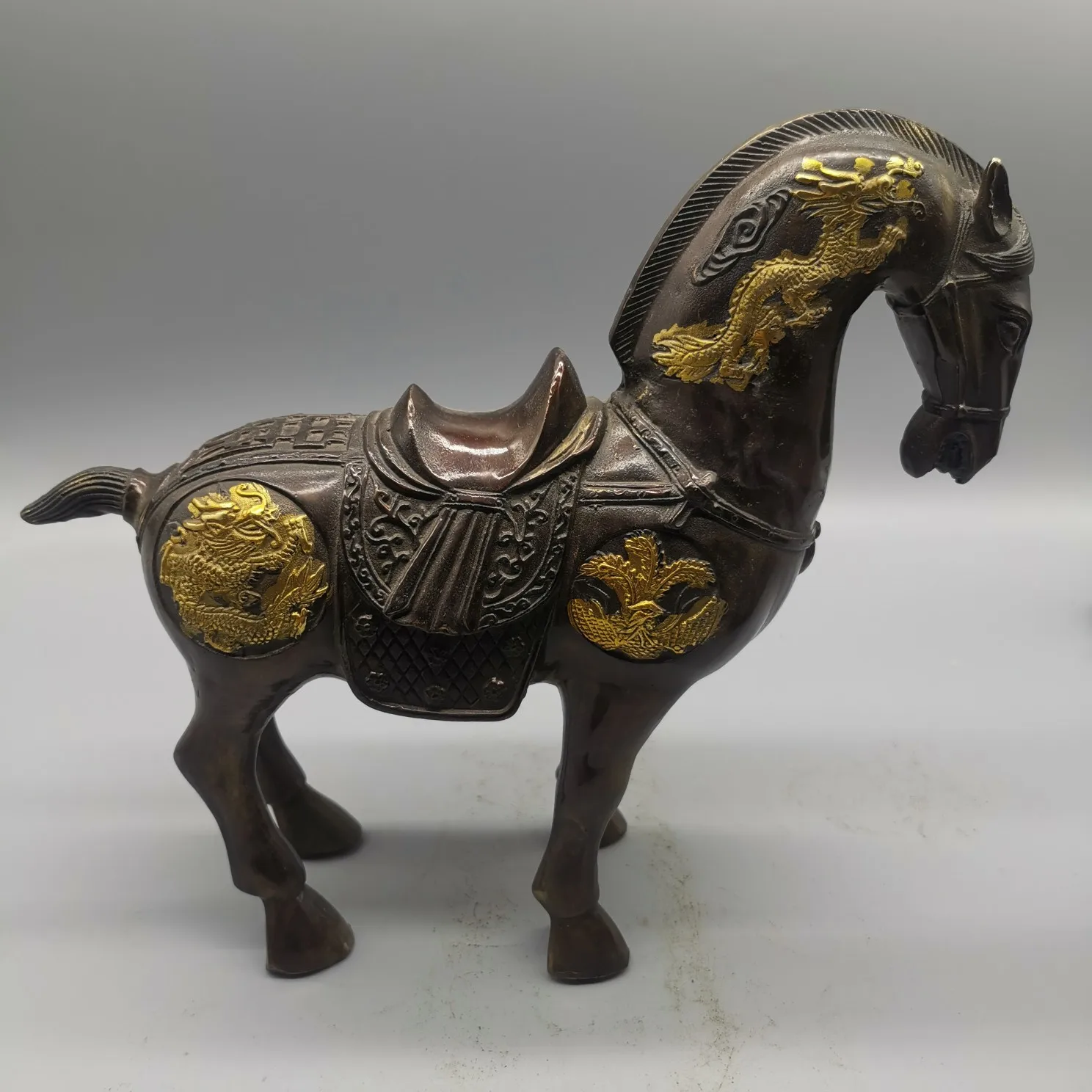 China Elaboration Bronze Statue Good Luck Wealth " Horse " Metal Crafts Home Decoration
China Elaboration Bronze Statue Good Luck Wealth " Horse " Metal Crafts Home Decoration