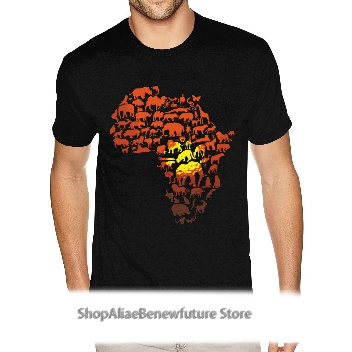 Cool The Animal Continent Africa Tees Shirt For Men Make Your Own Short Sleeves Cotton O-neck Tee Shirt 
Cool The Animal Continent Africa Tees Shirt For Men Make Your Own Short Sleeves Cotton O-neck Tee Shirt