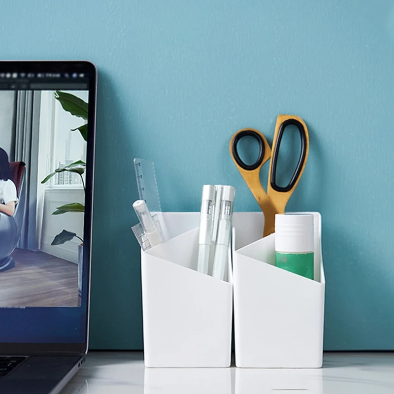 Geometric Fashion Pen Pencil Holder Makeup Brush Stand Case Student Stationery Accessories Organizer Desktop Storage Box
Geometric Fashion Pen Pencil Holder Makeup Brush Stand Case Student Stationery Accessories Organizer Desktop Storage Box