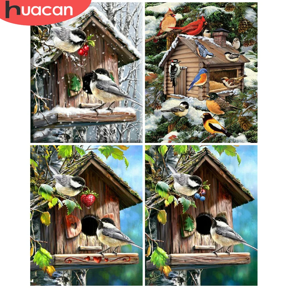 HUACAN DIY Frame Painting By Numbers Bird Animal Acrylic Wall Art On Canvas Picture By Numbers Flower For Living Room 
HUACAN DIY Frame Painting By Numbers Bird Animal Acrylic Wall Art On Canvas Picture By Numbers Flower For Living Room