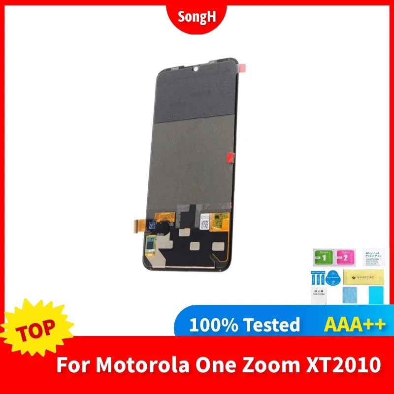 100% протестированный 6,39 "для Moto One Zoom XT2010 Xt12010-1 ЖК-экран дисплей Сенсорное стекло дигитайзер в сборе 1080x2520
100% протестированный 6,39 "для Moto One Zoom XT2010 Xt12010-1 ЖК-экран дисплей Сенсорное стекло дигитайзер в сборе 1080x2520