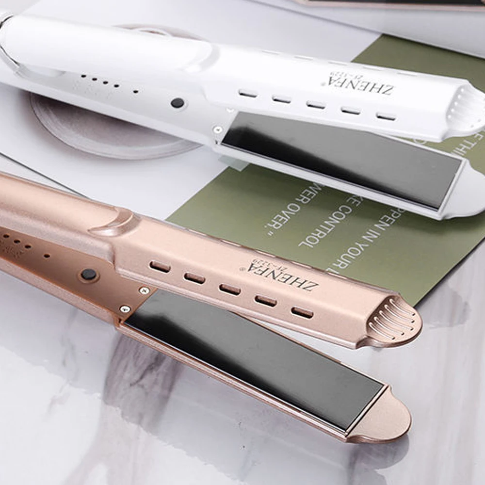 Electric Hair Straightener Irons Fast Warm up Four Gear Temperature Adjustment Tourmaline Ceramic Heating Hair Straightener New
Electric Hair Straightener Irons Fast Warm up Four Gear Temperature Adjustment Tourmaline Ceramic Heating Hair Straightener New