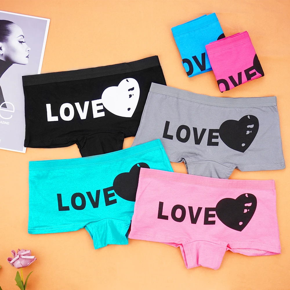 6 Pcs/lot Sexy Women's Panties Boxer Cotton Underpants Female Underwear Ladies Shorts Print Girls Comfortable Lingerie Boyshort
6 Pcs/lot Sexy Women's Panties Boxer Cotton Underpants Female Underwear Ladies Shorts Print Girls Comfortable Lingerie Boyshort