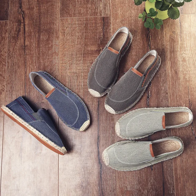 Лоферы мужские холщовые, соломенная вязаная пеньковая веревка, подошва, рыбацкая обувь, повседневные винтажные, лето
Лоферы мужские холщовые, соломенная вязаная пеньковая веревка, подошва, рыбацкая обувь, повседневные винтажные, лето