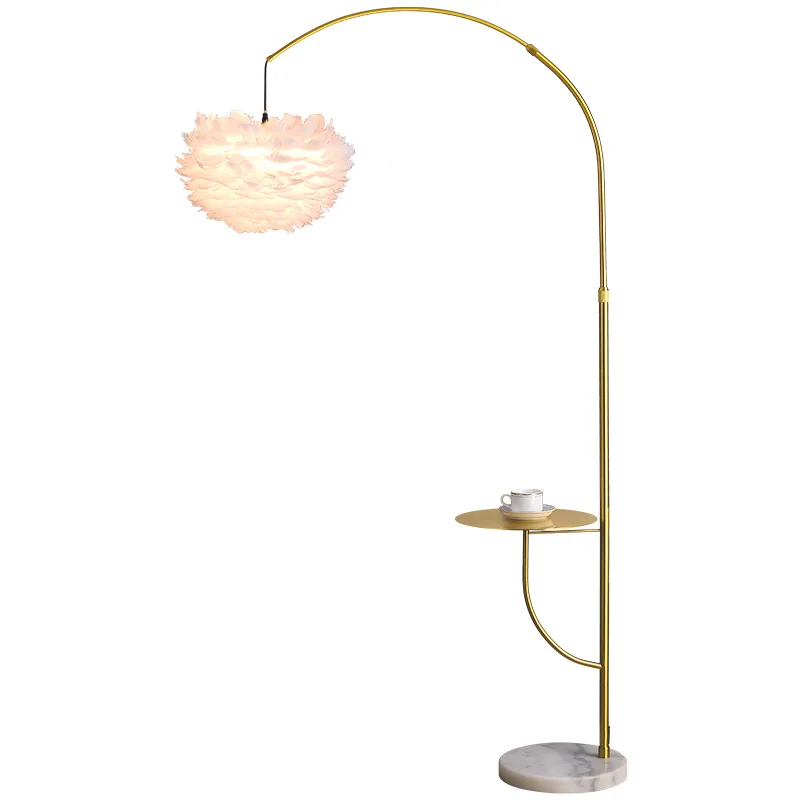 Romantic Feather Floor Lamp, Sofa Vertical Table Lamp for Living Room Bedroom Bedside Lamp Floor Lamp with Coffee Table
Romantic Feather Floor Lamp, Sofa Vertical Table Lamp for Living Room Bedroom Bedside Lamp Floor Lamp with Coffee Table