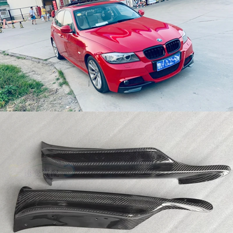 A Pair Real Carbon Fiber Car Front Bumper Splitter Lip For BMW E90/E91 3 Series 4 Dr Sedan With M-Tech Bumper 2009-2011
A Pair Real Carbon Fiber Car Front Bumper Splitter Lip For BMW E90/E91 3 Series 4 Dr Sedan With M-Tech Bumper 2009-2011