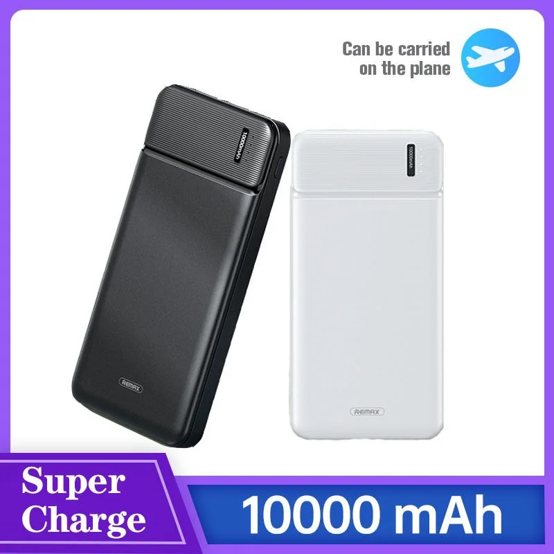 RPP-39 Power Bank 10000 mAh Type-C Or Micro USB Input Two Output Ports 5V 2A Quick Charge Lithium Polymer Safety Battery
RPP-39 Power Bank 10000 mAh Type-C Or Micro USB Input Two Output Ports 5V 2A Quick Charge Lithium Polymer Safety Battery