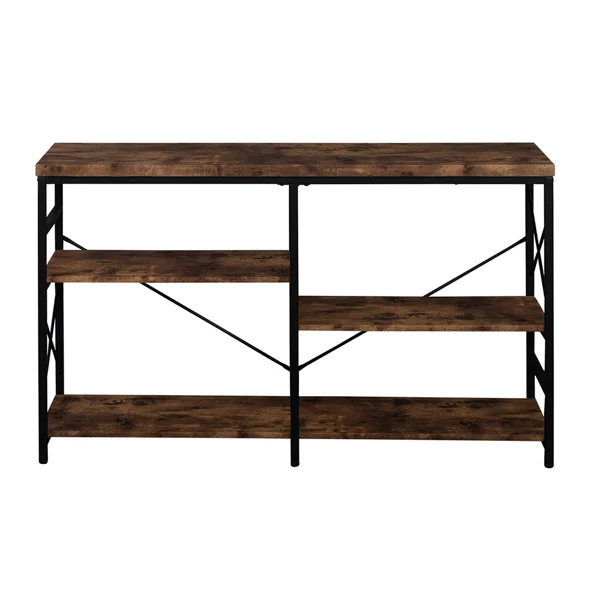 Industrial Sofa Table,Console Table,3-Tier Industrial Rustic Hallway/Entryway Table Easy Assembly for Entryway Living Room
Industrial Sofa Table,Console Table,3-Tier Industrial Rustic Hallway/Entryway Table Easy Assembly for Entryway Living Room