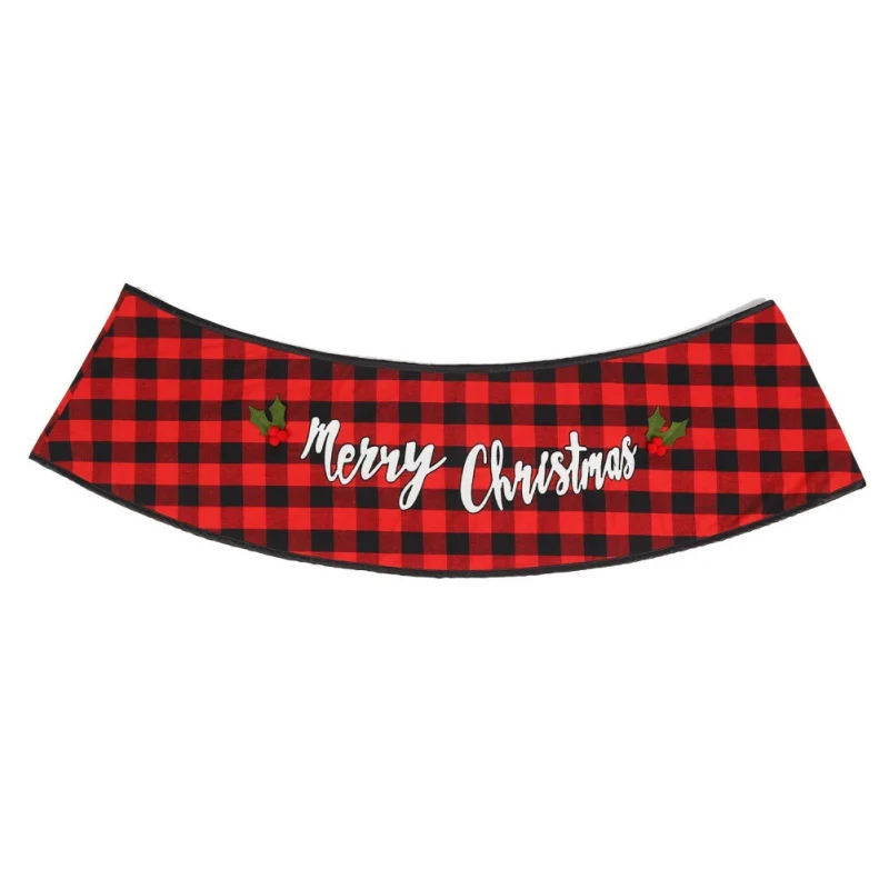 Lattice Printing Christmas Tree Skirt Fur Skirt For Xmas Decorations Three-dimensional Christmas Xmas Tree Decor Supplies
Lattice Printing Christmas Tree Skirt Fur Skirt For Xmas Decorations Three-dimensional Christmas Xmas Tree Decor Supplies