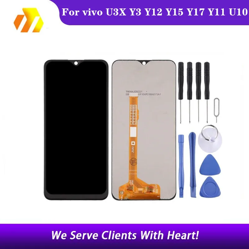 100% Оригинальный ЖК-дисплей для VIVO Y17/Y3/Y12, сенсорный экран с дигитайзером в сборе для VIVO Y11/Y15/U3X/U10 2019 с рамкой 6,35 дюйма
100% Оригинальный ЖК-дисплей для VIVO Y17/Y3/Y12, сенсорный экран с дигитайзером в сборе для VIVO Y11/Y15/U3X/U10 2019 с рамкой 6,35 дюйма