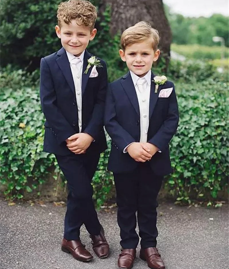 Boy 2 Pieces Navy Suit Wedding Boy Tuxedos Two Button Formal Wear Kids Costume for Prom Party Ring Boy Suit Blazer+Pants
Boy 2 Pieces Navy Suit Wedding Boy Tuxedos Two Button Formal Wear Kids Costume for Prom Party Ring Boy Suit Blazer+Pants