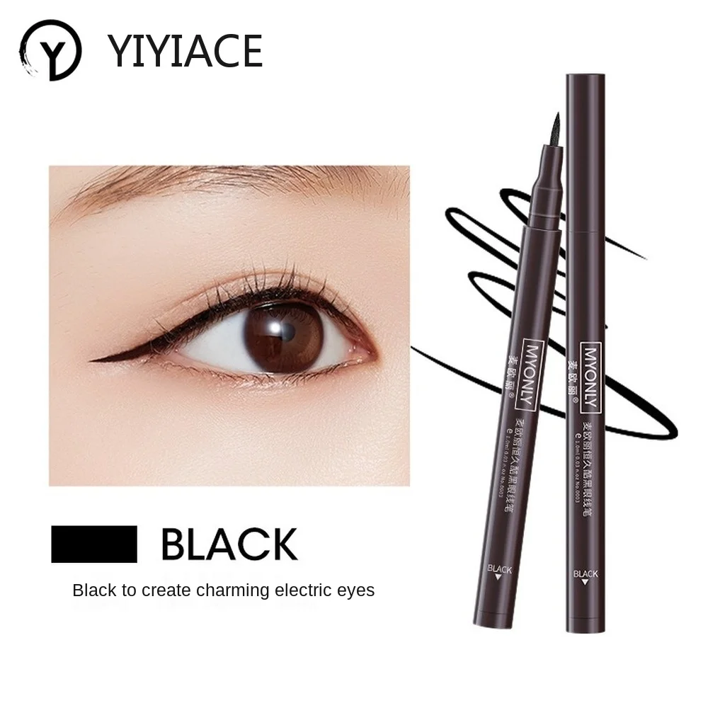 YIYIACE Eyeliner Glitter Black Eyeliner Eyeshadow pen Cosmetics Naturally Does Not Smudge Quick-Drying Lquid Eyeliner Pen
YIYIACE Eyeliner Glitter Black Eyeliner Eyeshadow pen Cosmetics Naturally Does Not Smudge Quick-Drying Lquid Eyeliner Pen