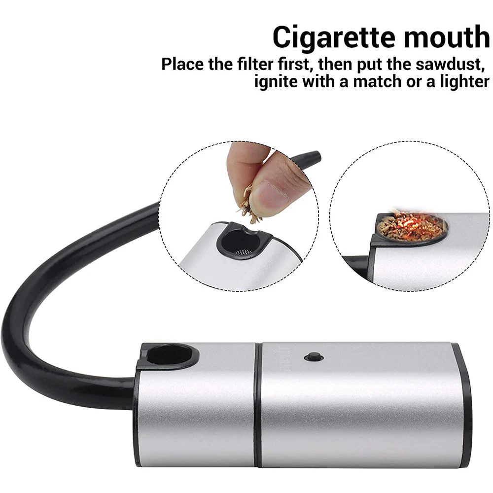 Portable Molecular Cuisine Smoking Gun Food Cold Smoke Generator Meat Burn Smokehouse Cooking For BBQ Grill Smoker Wood
Portable Molecular Cuisine Smoking Gun Food Cold Smoke Generator Meat Burn Smokehouse Cooking For BBQ Grill Smoker Wood