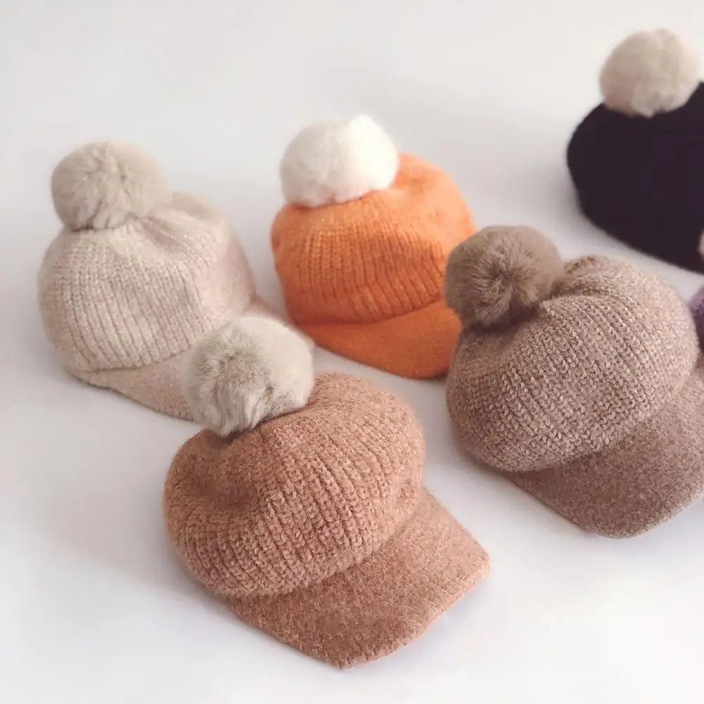 Wear-Resistant Chic Short Brim Solid Color Baby Hat Skin-friendly Children Cap Warm for Party
Wear-Resistant Chic Short Brim Solid Color Baby Hat Skin-friendly Children Cap Warm for Party