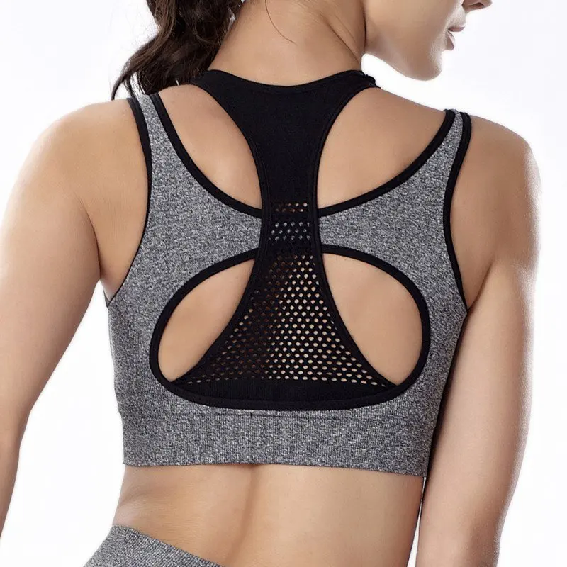 Sports Bra Fake Two Pieces With Chest Pad Quick-drying Breathable Yoga Fitness Without Steel Ring Sports Bra
Sports Bra Fake Two Pieces With Chest Pad Quick-drying Breathable Yoga Fitness Without Steel Ring Sports Bra