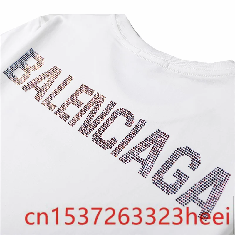 2021 Balenciaga-woman New Original Brand T Shirt Men Tops Summer Short Sleeve Fashion T-shirt 100% Cotton Mans Tshirt
2021 Balenciaga-woman New Original Brand T Shirt Men Tops Summer Short Sleeve Fashion T-shirt 100% Cotton Mans Tshirt
