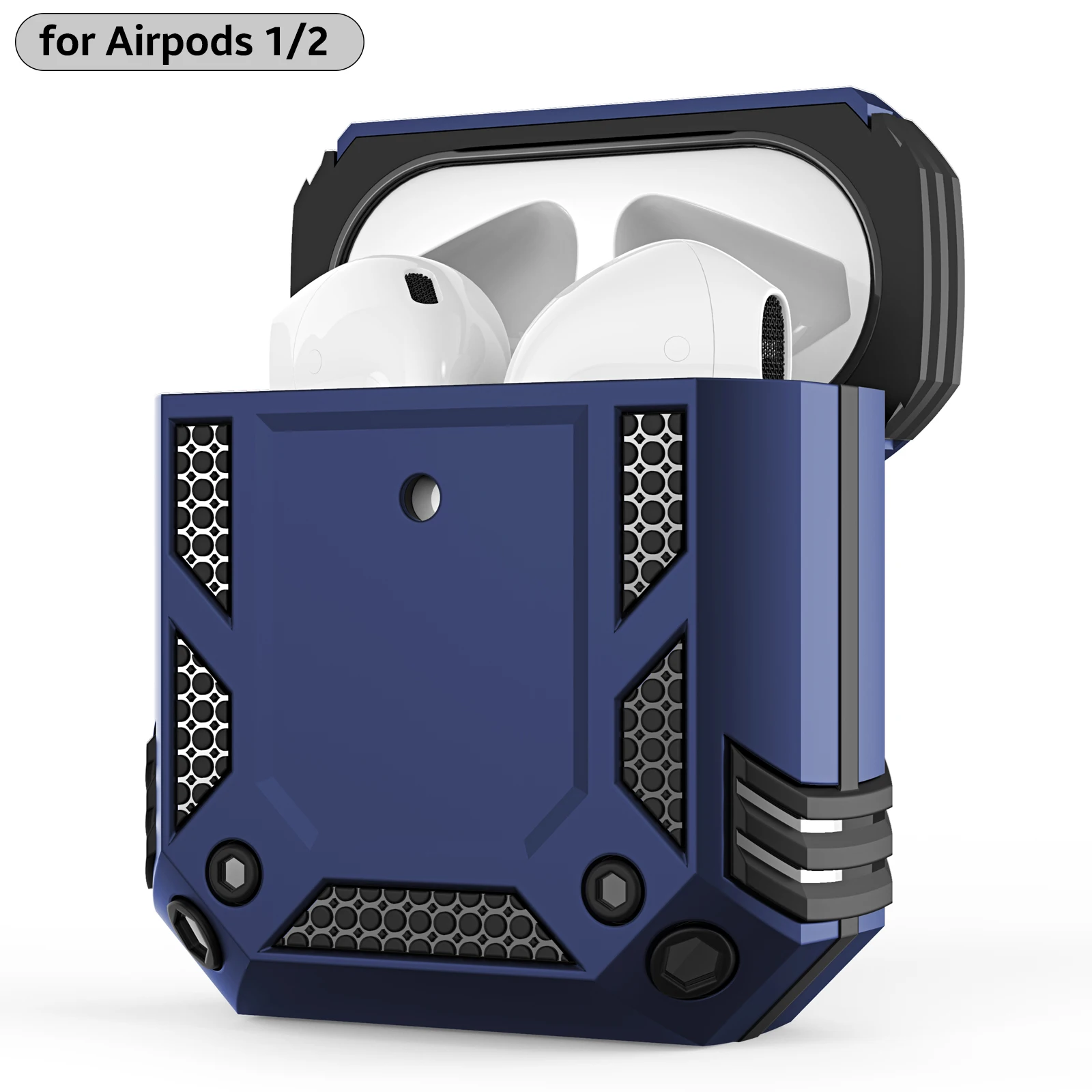 Противоударный чехол для Apple AirPods 1/2, защита от падения, чехол для наушников, Bluetooth, Беспроводная зарядка
Противоударный чехол для Apple AirPods 1/2, защита от падения, чехол для наушников, Bluetooth, Беспроводная зарядка