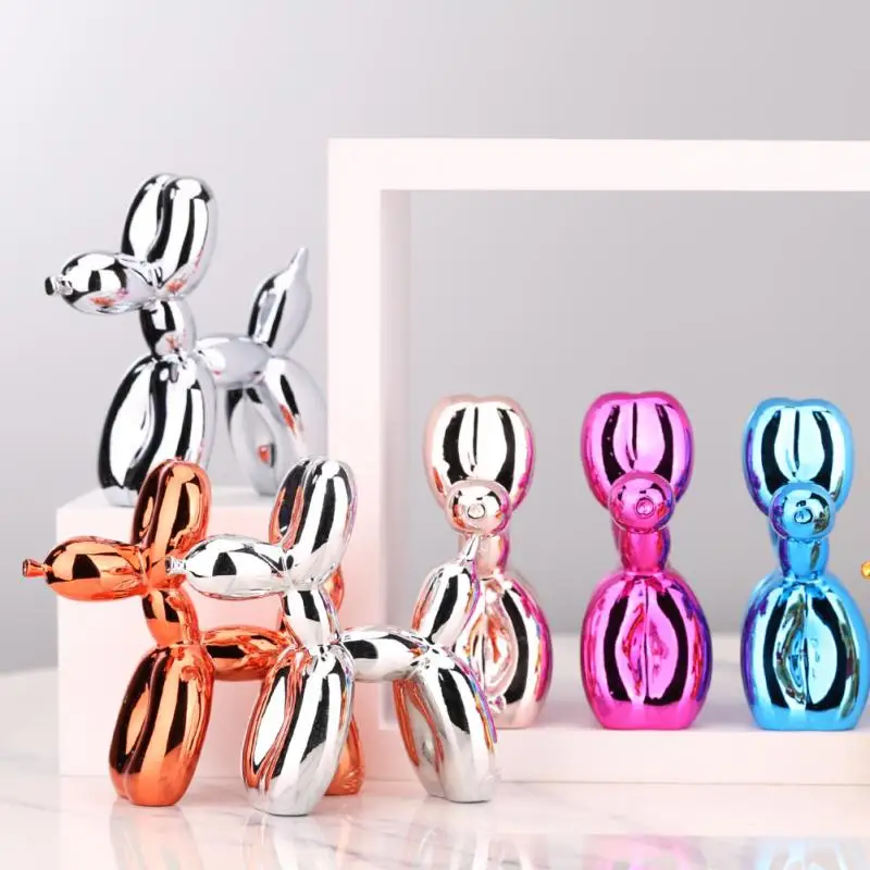 Resin Dog Crafts Electroplating Balloon Dog Sculpture Desktop Decorations Arts Crafts Animal Ornament Home Office Accessories
Resin Dog Crafts Electroplating Balloon Dog Sculpture Desktop Decorations Arts Crafts Animal Ornament Home Office Accessories