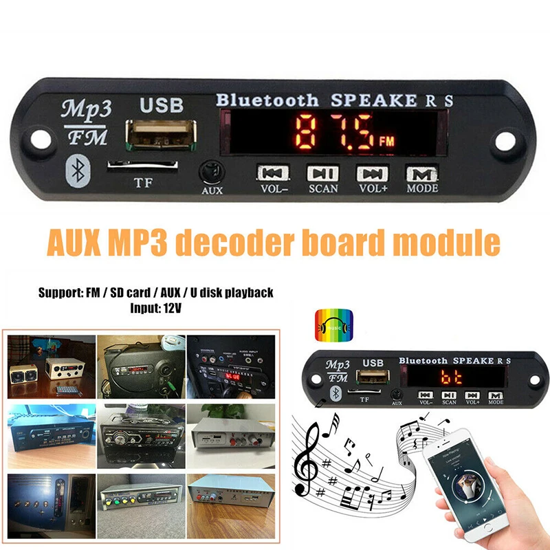 12 В с усилителем мощности 2X25W MP3 декодер плата цветной экран с записью звонков без потерь материнская плата с bluetooth
12 В с усилителем мощности 2X25W MP3 декодер плата цветной экран с записью звонков без потерь материнская плата с bluetooth