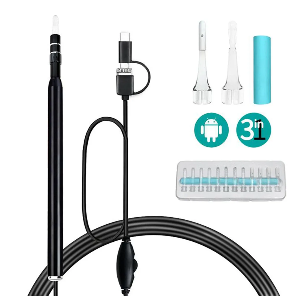 1080P HD 6 LED Flexible 5.5mm Micro USB Endoscope Borescope Inspection Semi-Rigid Cleaner Scope Camera for Android Phone PC
1080P HD 6 LED Flexible 5.5mm Micro USB Endoscope Borescope Inspection Semi-Rigid Cleaner Scope Camera for Android Phone PC 