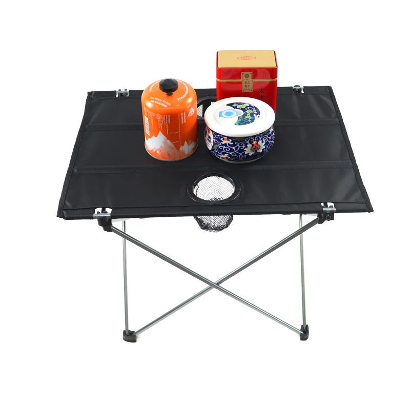 Aluminum Alloy Outdoor Folding Table Oxford Cloth Tabletop Lightweight Portable Multifunctional Tables with Water Cup Hole
Aluminum Alloy Outdoor Folding Table Oxford Cloth Tabletop Lightweight Portable Multifunctional Tables with Water Cup Hole