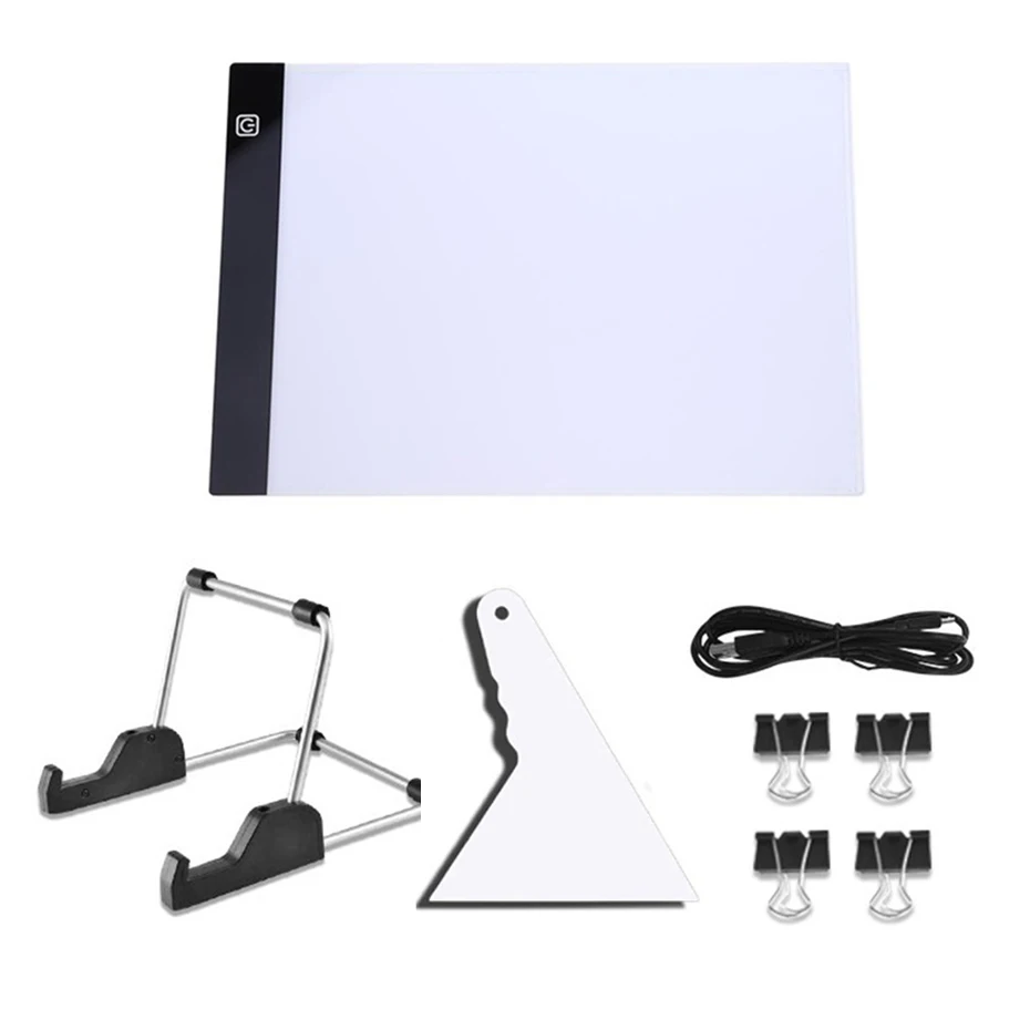A4 Led Light Pad for Diamond Painting Tools 3 Lever Adjustable Light Table Board Pad Kits Diamond Embroidery Accessories Set
A4 Led Light Pad for Diamond Painting Tools 3 Lever Adjustable Light Table Board Pad Kits Diamond Embroidery Accessories Set