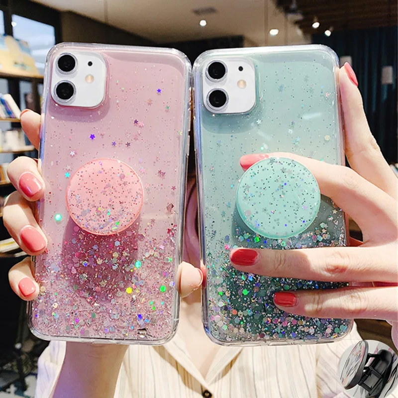 3D Cute Bling Glitter soft clean Case For iPhone 12 Pro Max MiNi 11 Pro Max XR X XS 6s 7 8 Plus Stand Holder Socket back cover
3D Cute Bling Glitter soft clean Case For iPhone 12 Pro Max MiNi 11 Pro Max XR X XS 6s 7 8 Plus Stand Holder Socket back cover