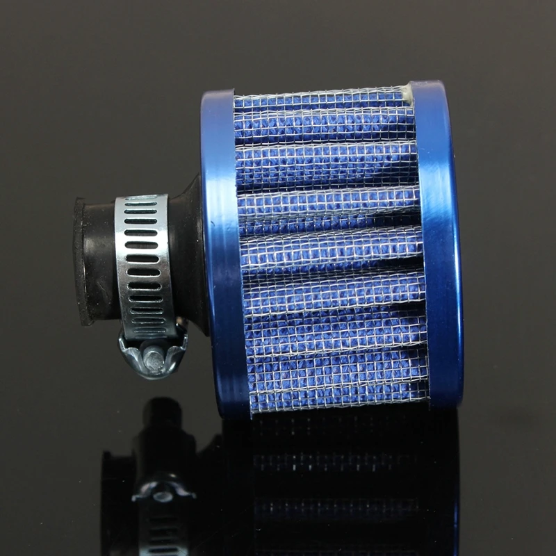 13mm Oil Mini Breather Cold Air Filter Fuel Crankcase Engine for Car Color:Silver 
13mm Oil Mini Breather Cold Air Filter Fuel Crankcase Engine for Car Color:Silver