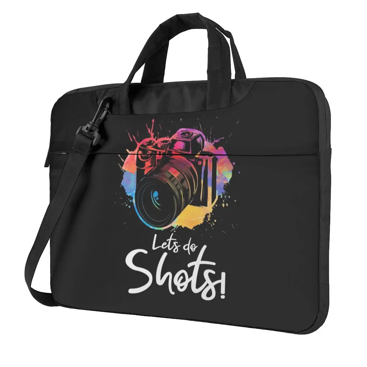 Let's Shoot Water Color Camera Laptop Bag Case Letters Shockproof Fashion Computer Bag Business Crossbody Laptop Pouch 
Let's Shoot Water Color Camera Laptop Bag Case Letters Shockproof Fashion Computer Bag Business Crossbody Laptop Pouch