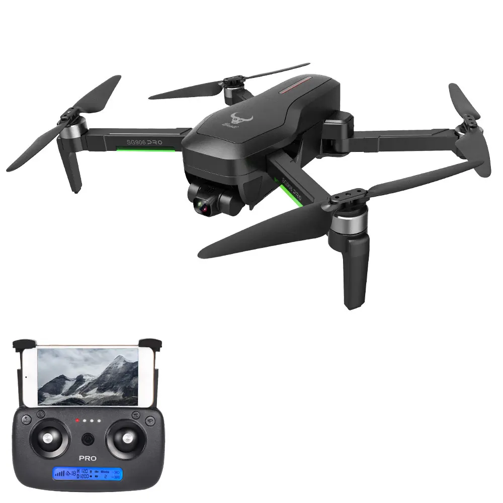ZLL зверь SG906 PRO 2 GPS дрона с дистанционным управлением Камера 4K 3 осевой карданный
