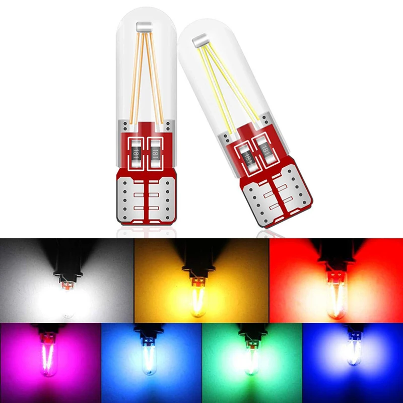 Universal Car Clearance Light Side Wedge Light Lamp W5W T10 194 168 Cob Silica Gel Filament License Plate Light Interior Lamp
Universal Car Clearance Light Side Wedge Light Lamp W5W T10 194 168 Cob Silica Gel Filament License Plate Light Interior Lamp