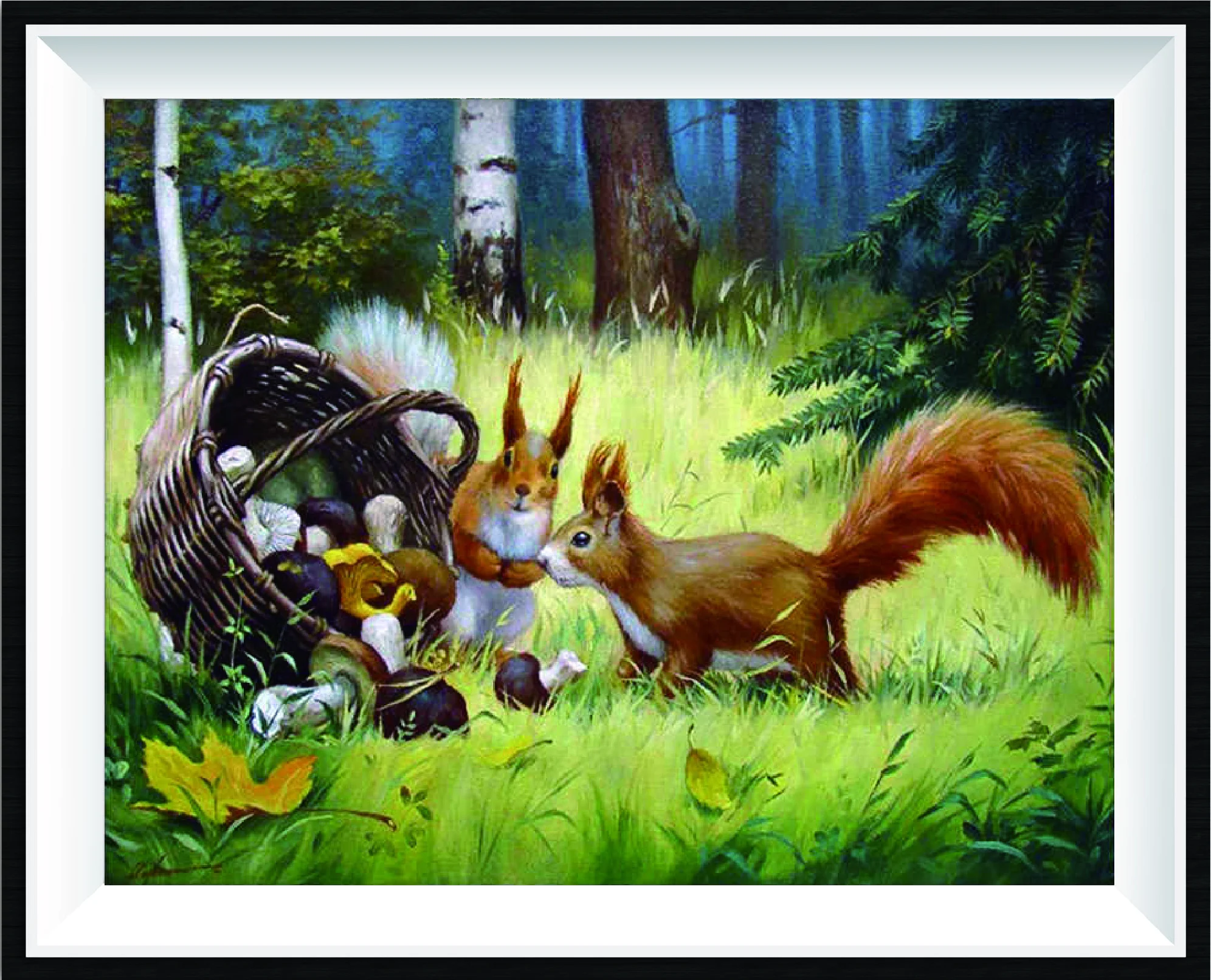 5D Round Diamond Painting squirrel 35x25cm Cross Stitch Kit Embroidery Rhinestone Home Decor Needlework
5D Round Diamond Painting squirrel 35x25cm Cross Stitch Kit Embroidery Rhinestone Home Decor Needlework