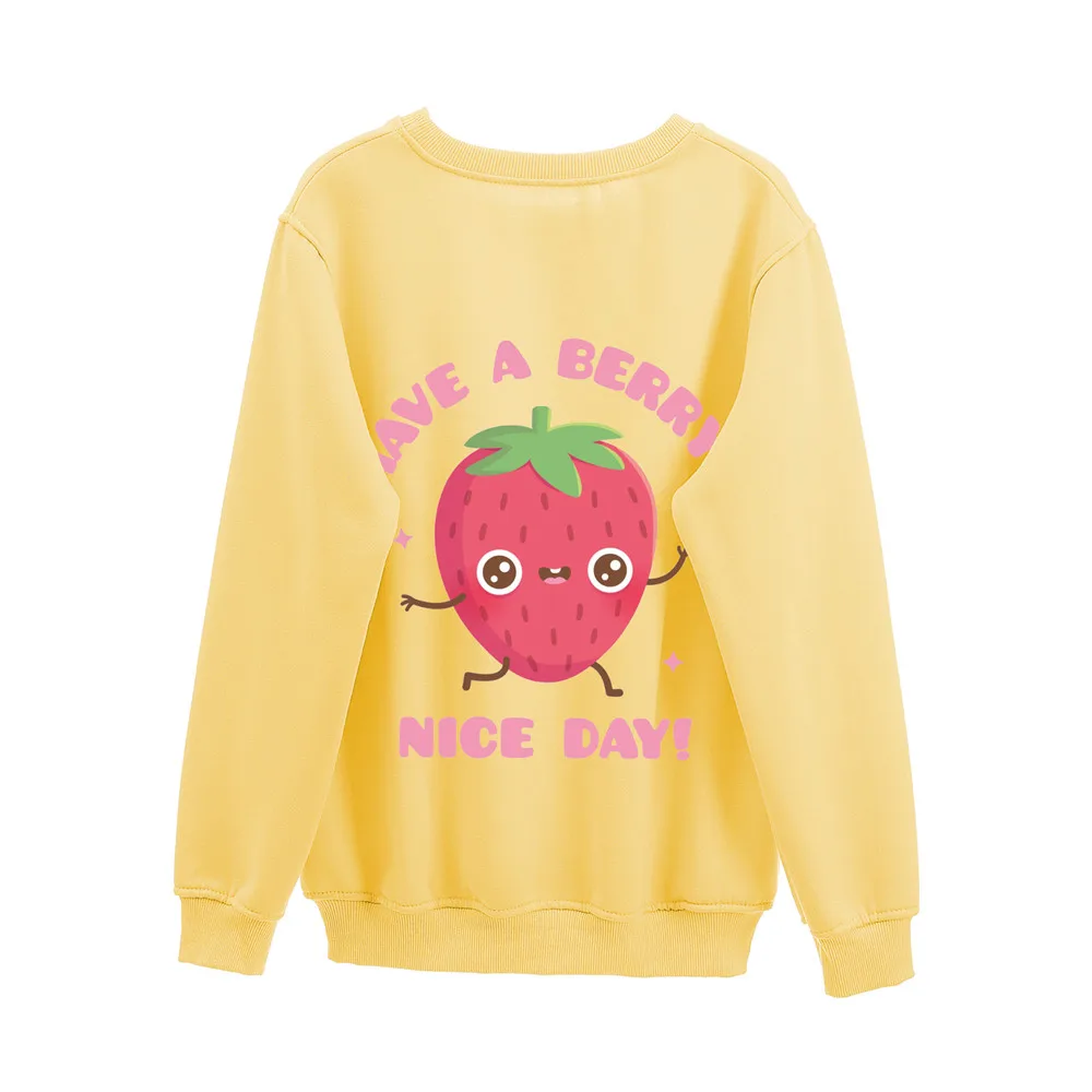 Толстовка женская оверсайз в стиле Харадзюку, хлопковый мягкий пуловер с капюшоном, теплая толстовка с клубничным принтом для девушек, Осен...
Толстовка женская оверсайз в стиле Харадзюку, хлопковый мягкий пуловер с капюшоном, теплая толстовка с клубничным принтом для девушек, Осен...