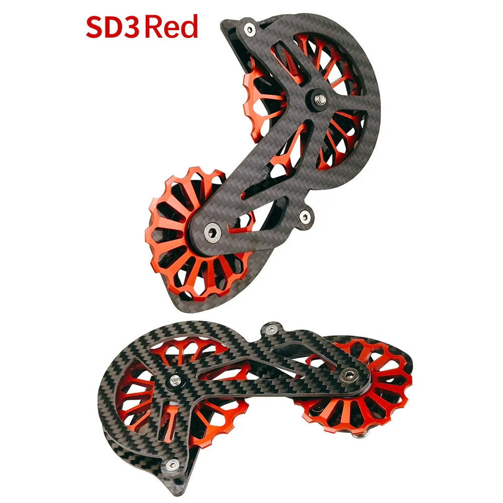 Ceramic&Carbon Oversized Derailleur Pulley Wheel(OSPW) For -Shimano R7000 High Quality Road Bike Derailleur Big Pulley
Ceramic&Carbon Oversized Derailleur Pulley Wheel(OSPW) For -Shimano R7000 High Quality Road Bike Derailleur Big Pulley