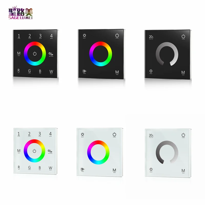 DC12-24V T1 T2 T3 T4 Одноцветный двухцветный RGB или RGBW ШИМ постоянное напряжение